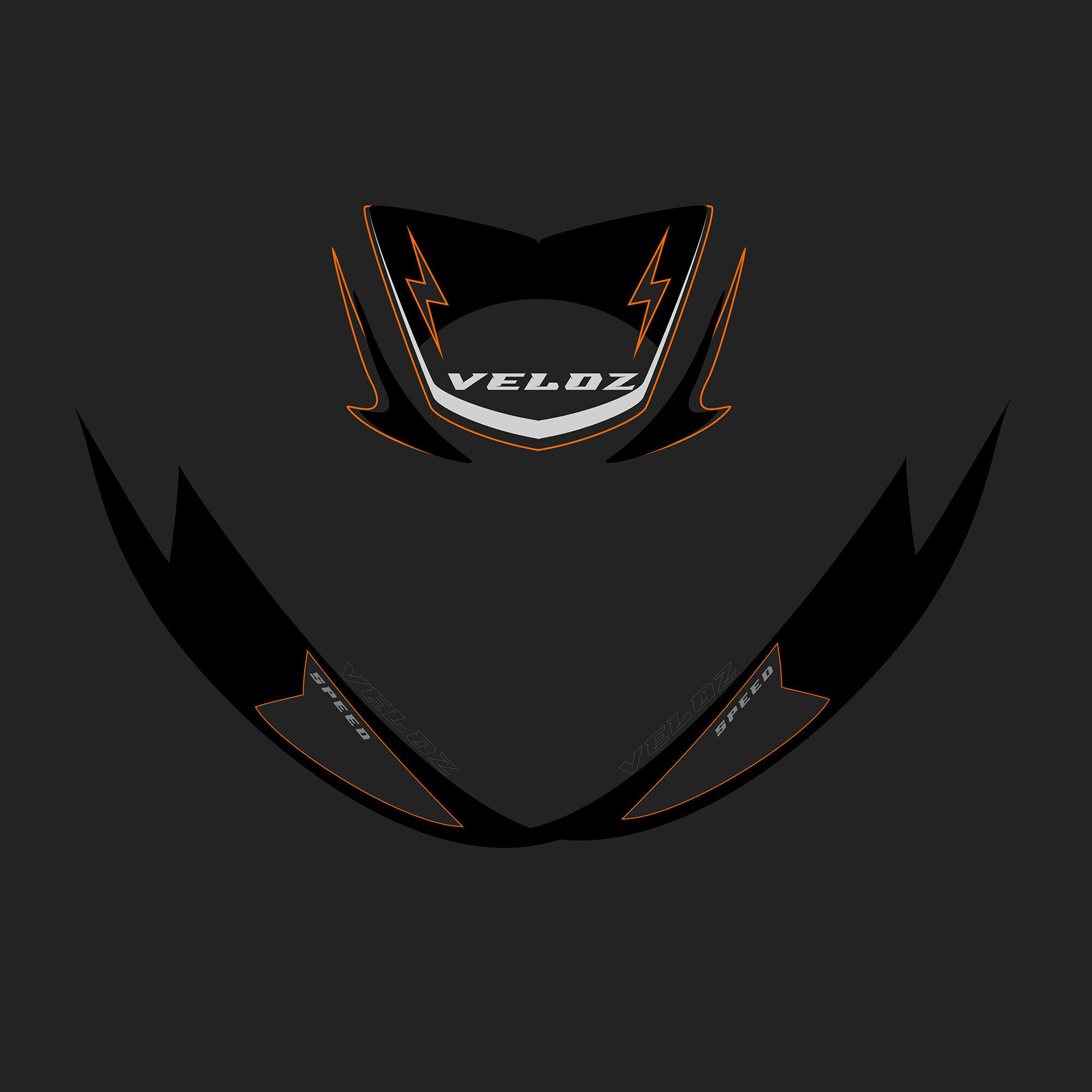 Black Helmet - Maya File - Blender File - FBX - OBJ 3D model_13