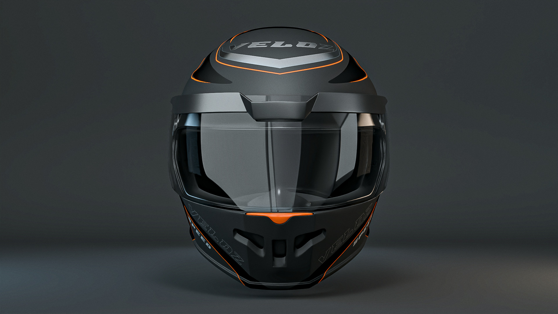 Black Helmet - Maya File - Blender File - FBX - OBJ 3D model_1