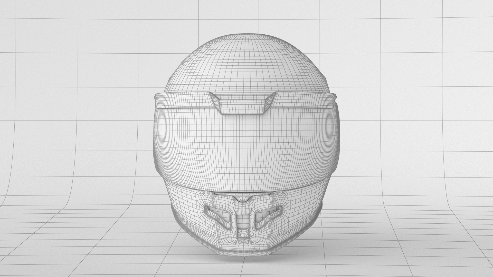 Black Helmet - Maya File - Blender File - FBX - OBJ 3D model_11