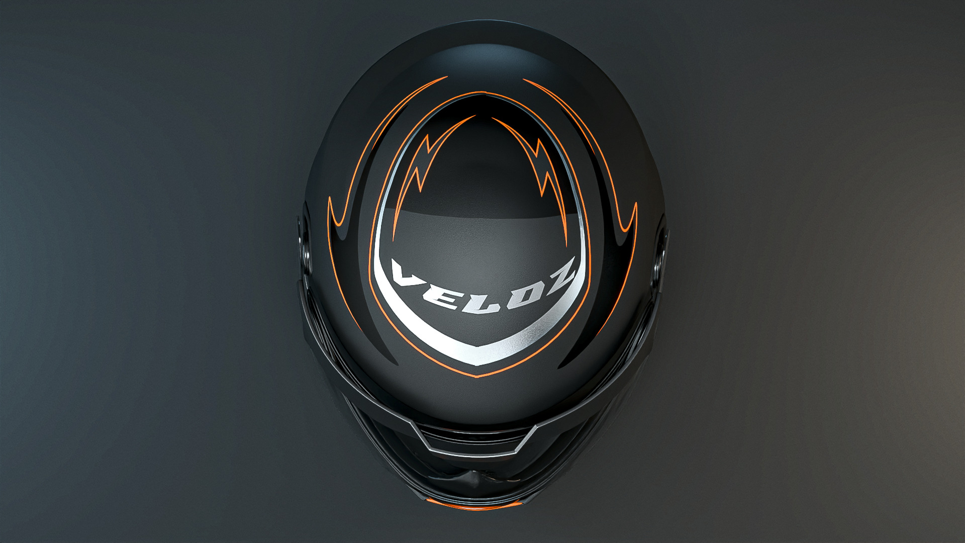 Black Helmet - Maya File - Blender File - FBX - OBJ 3D model_2