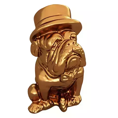 Boxer dog figurine