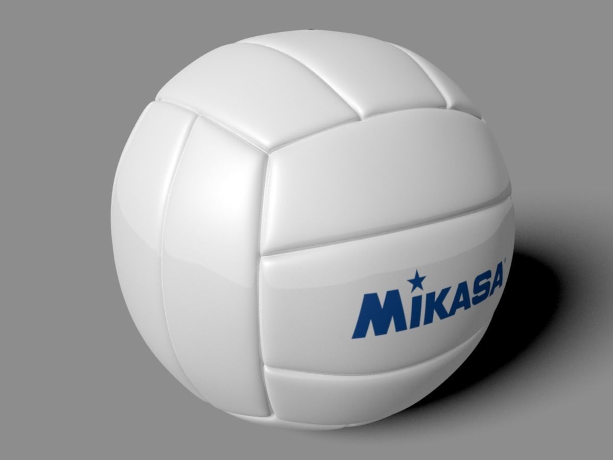 VOLLEYBALL BALL V1 Low-poly 3D model_5