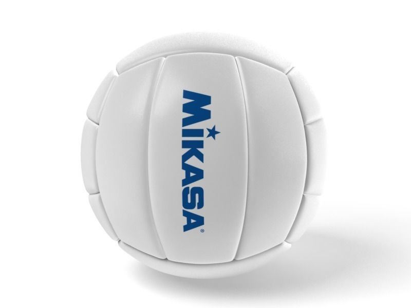 VOLLEYBALL BALL V1 Low-poly 3D model_2