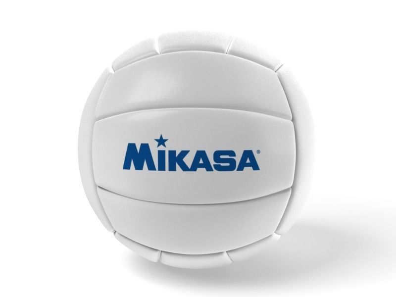 VOLLEYBALL BALL V1 Low-poly 3D model_1