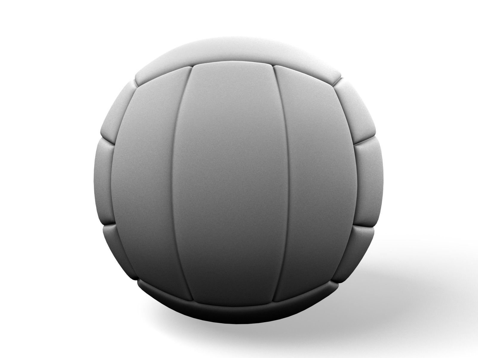 VOLLEYBALL BALL V1 Low-poly 3D model_6
