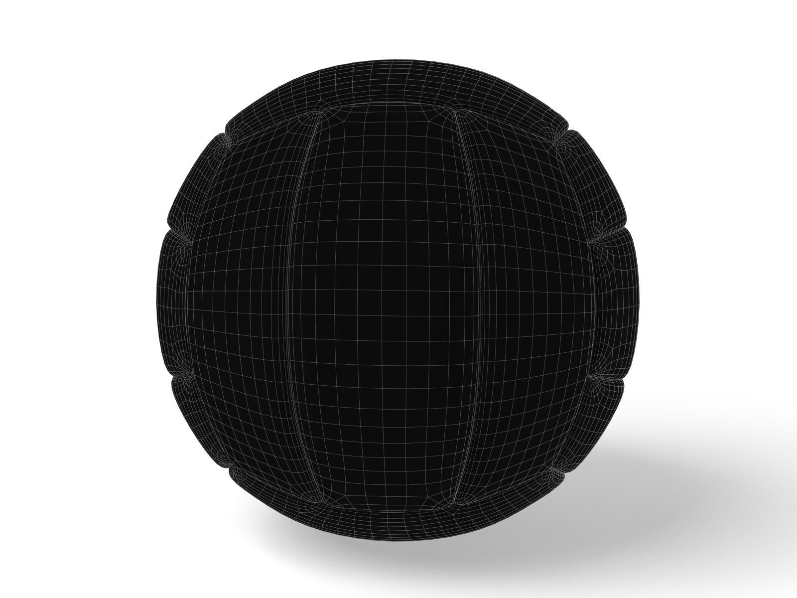VOLLEYBALL BALL V1 Low-poly 3D model_7