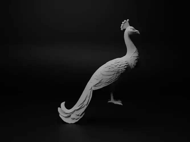 Peacock Animal Figure