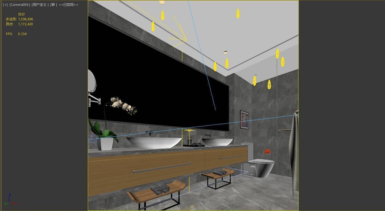 Hotel Room 3D model_4