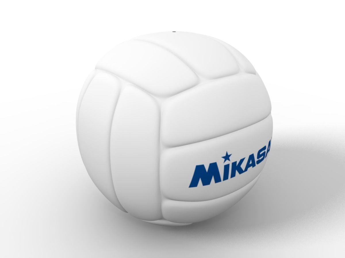 BALL VOLLEY Low-poly 3D model_2