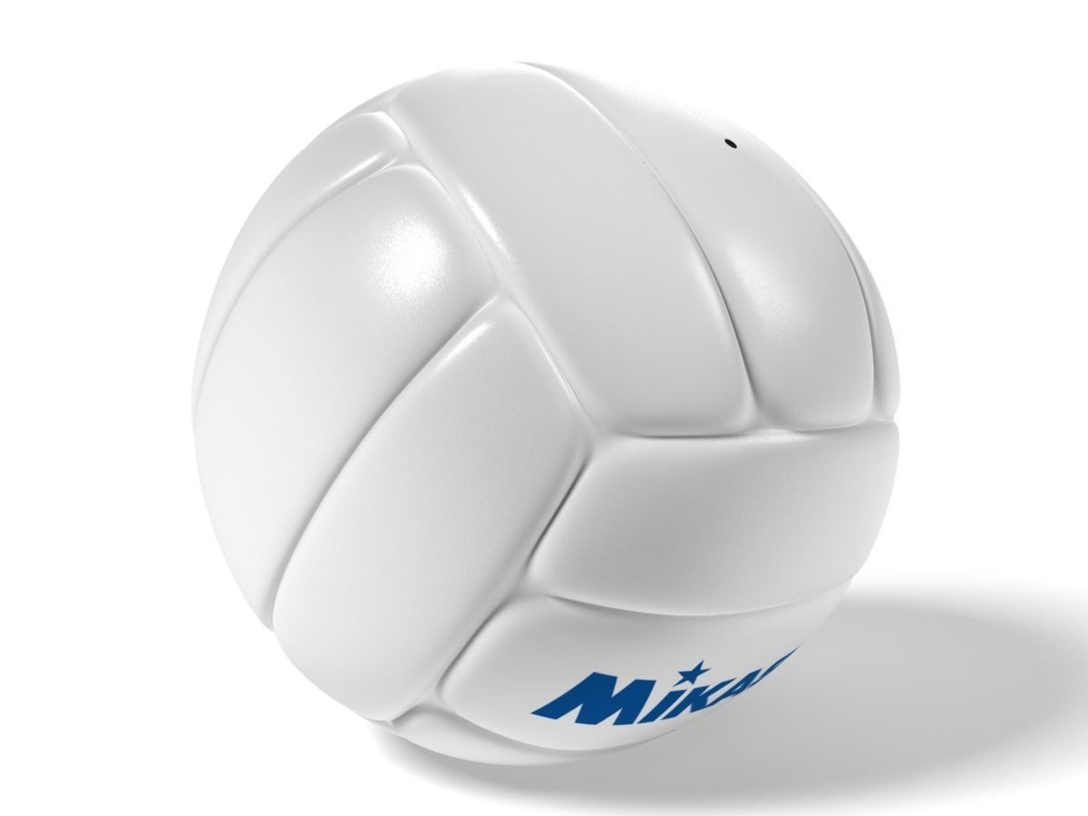 BALL VOLLEY Low-poly 3D model_0