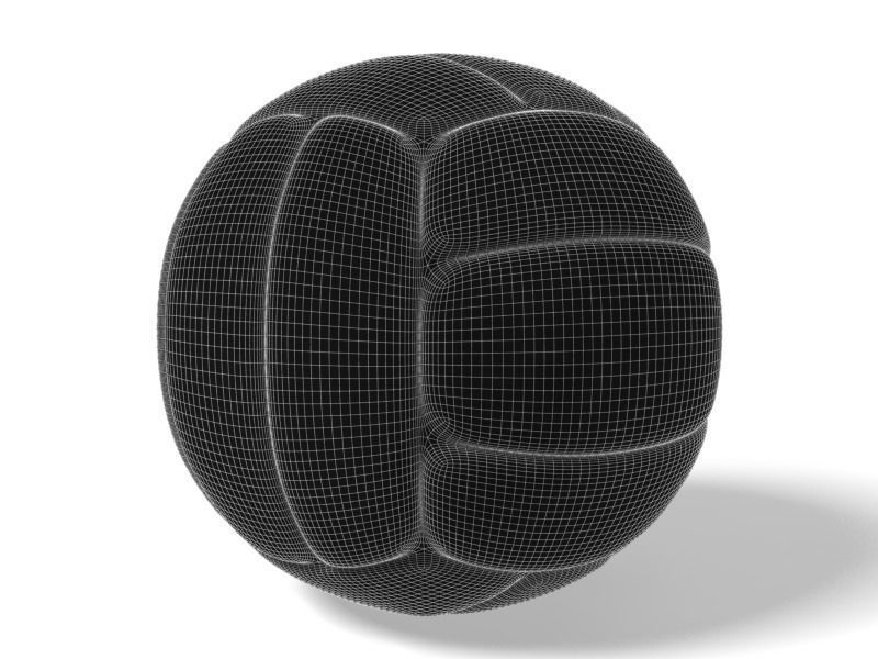 BALL VOLLEY Low-poly 3D model_5