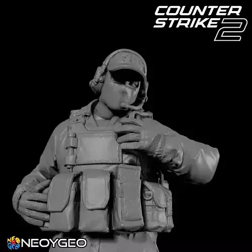 OPERATOR FBI - COUNTER STRIKE 2 Free 3D print model