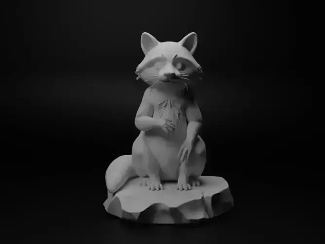 Raccoon Animal Figure