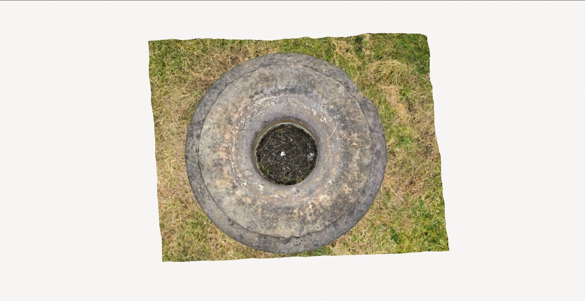 Stone Urn 1 3D model_5