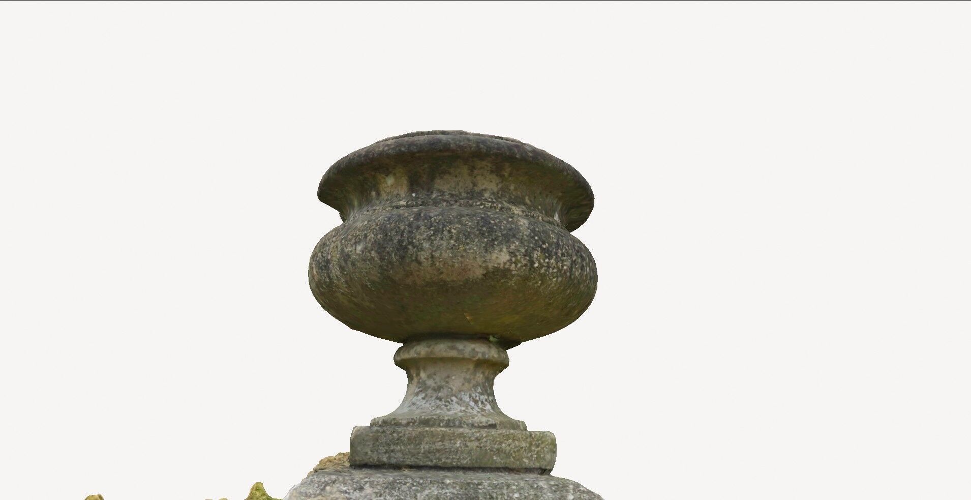 Stone Urn 1 3D model_3