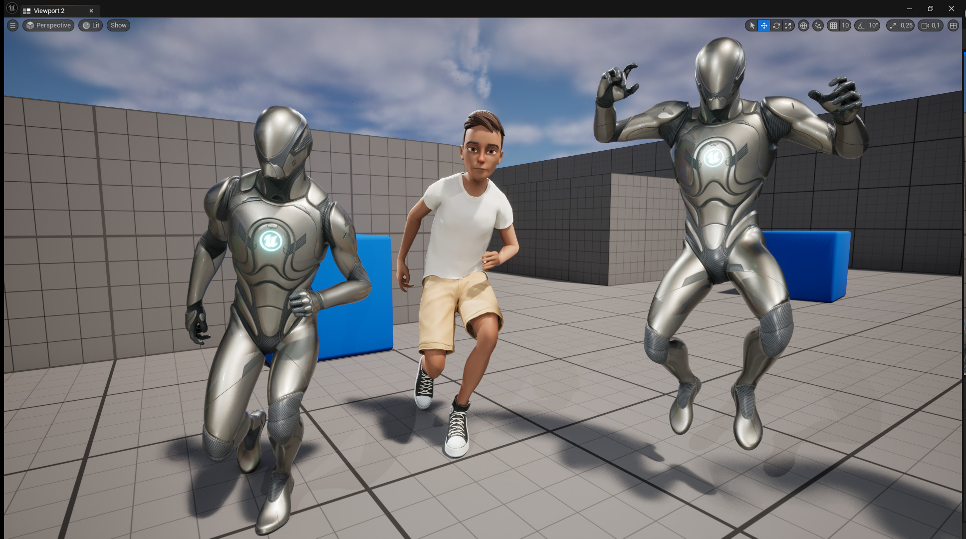 Relaxed and Cool Look Stylized 3D Young Male Character Low-poly 3D model_23