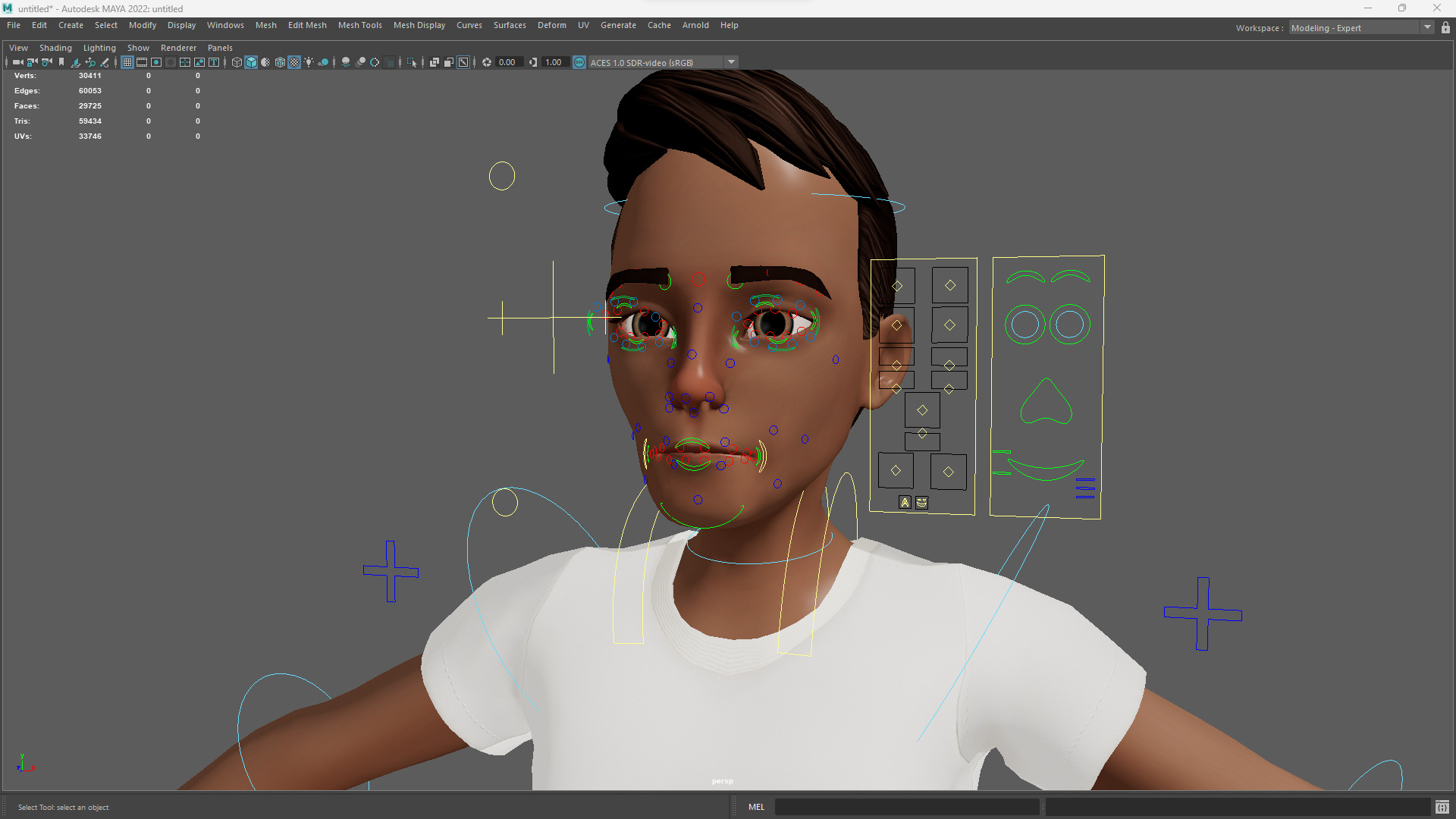 Relaxed and Cool Look Stylized 3D Young Male Character Low-poly 3D model_18