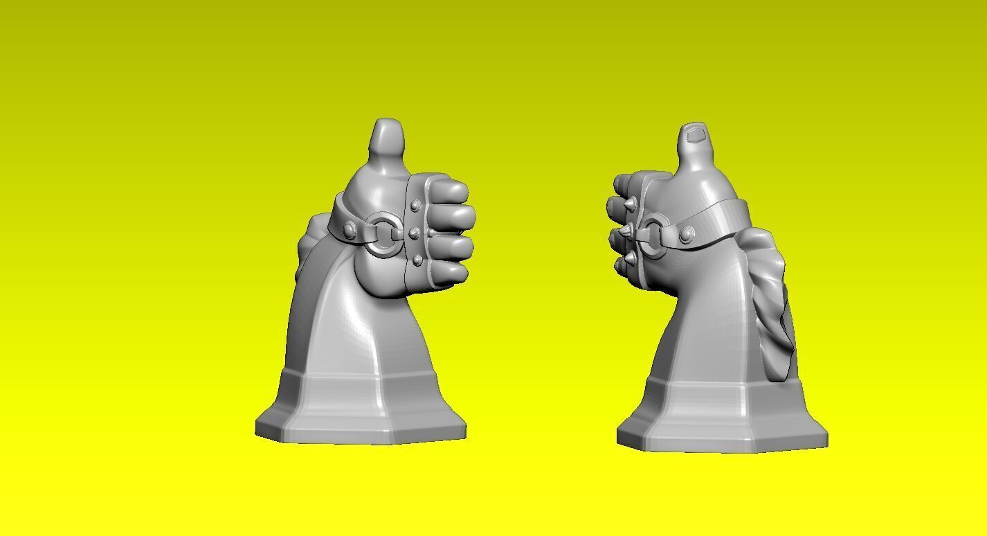 Chess knight statue - decor - 3D print 3D print model_1