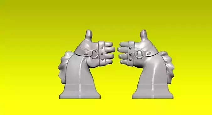 Chess knight statue - decor - 3D print 3D print model