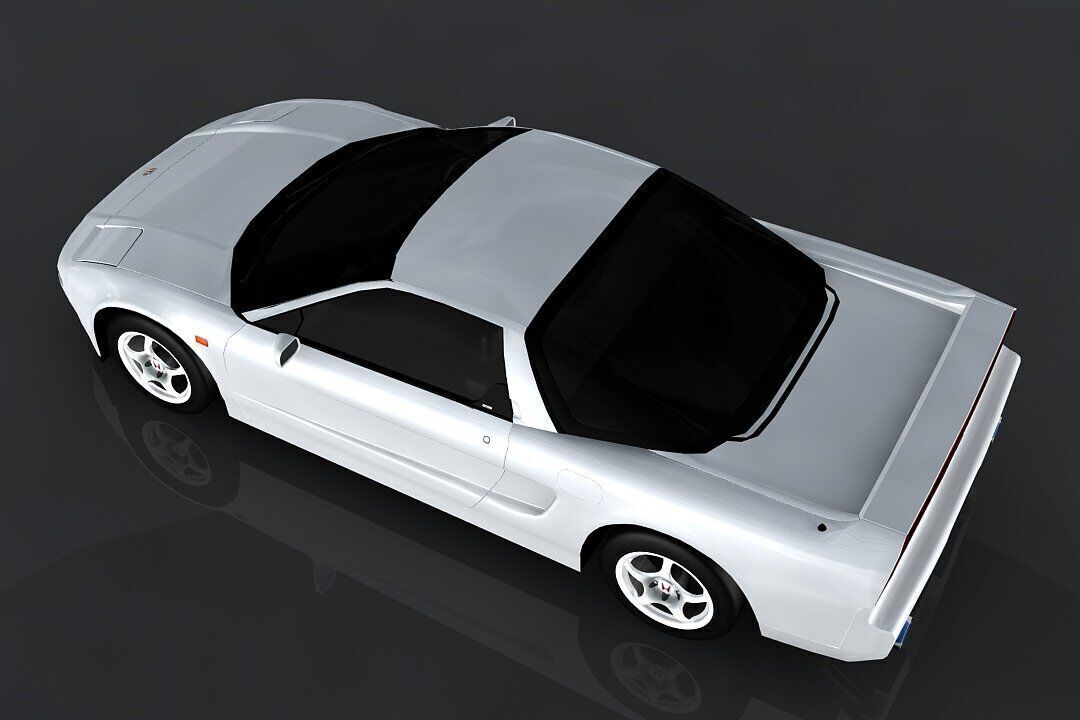 Honda NSX R 1992  Low-poly 3D model_6