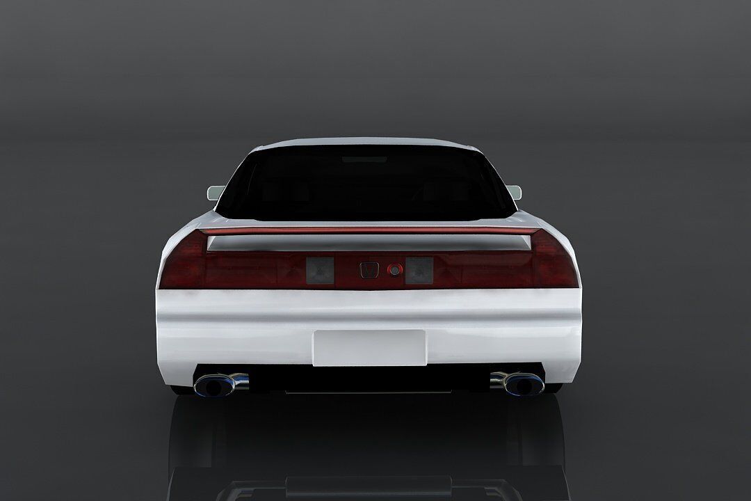 Honda NSX R 1992  Low-poly 3D model_5