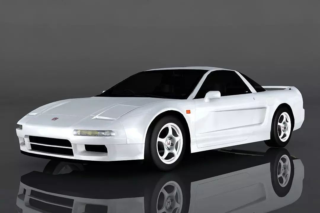 Honda NSX R 1992  Low-poly 3D model_0