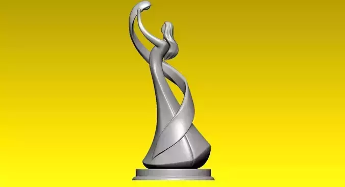 Statue of mother and child - Decor - 3D print