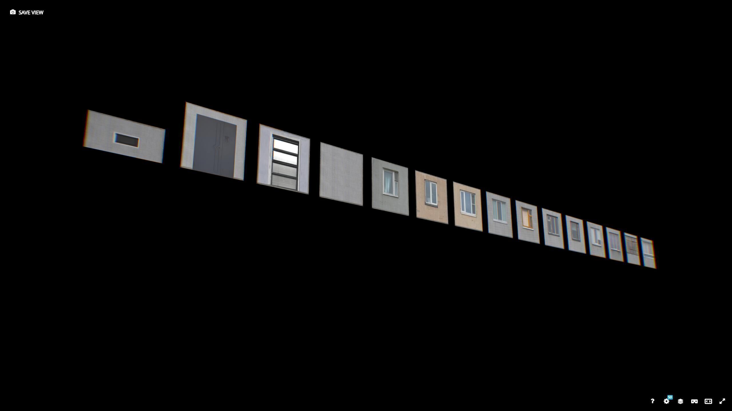 P0040 Panel prefabricated house Low-poly 3D model_8