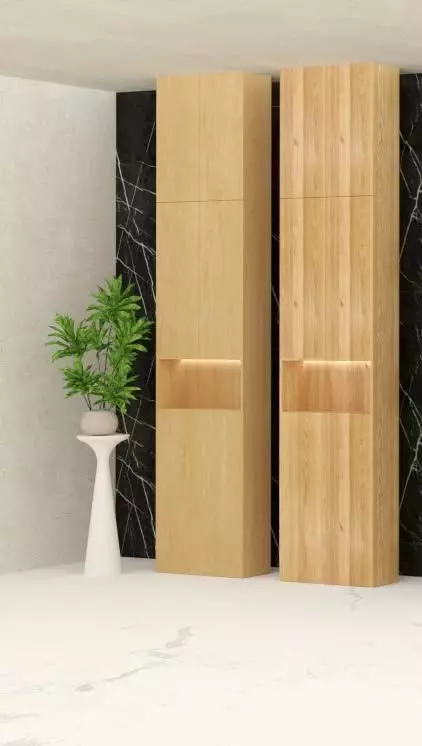 Interior Wood Library 3D model