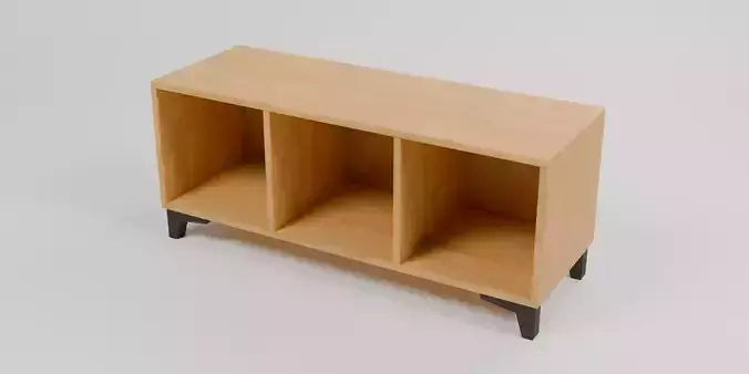 Vinyl Console Rack 120cm