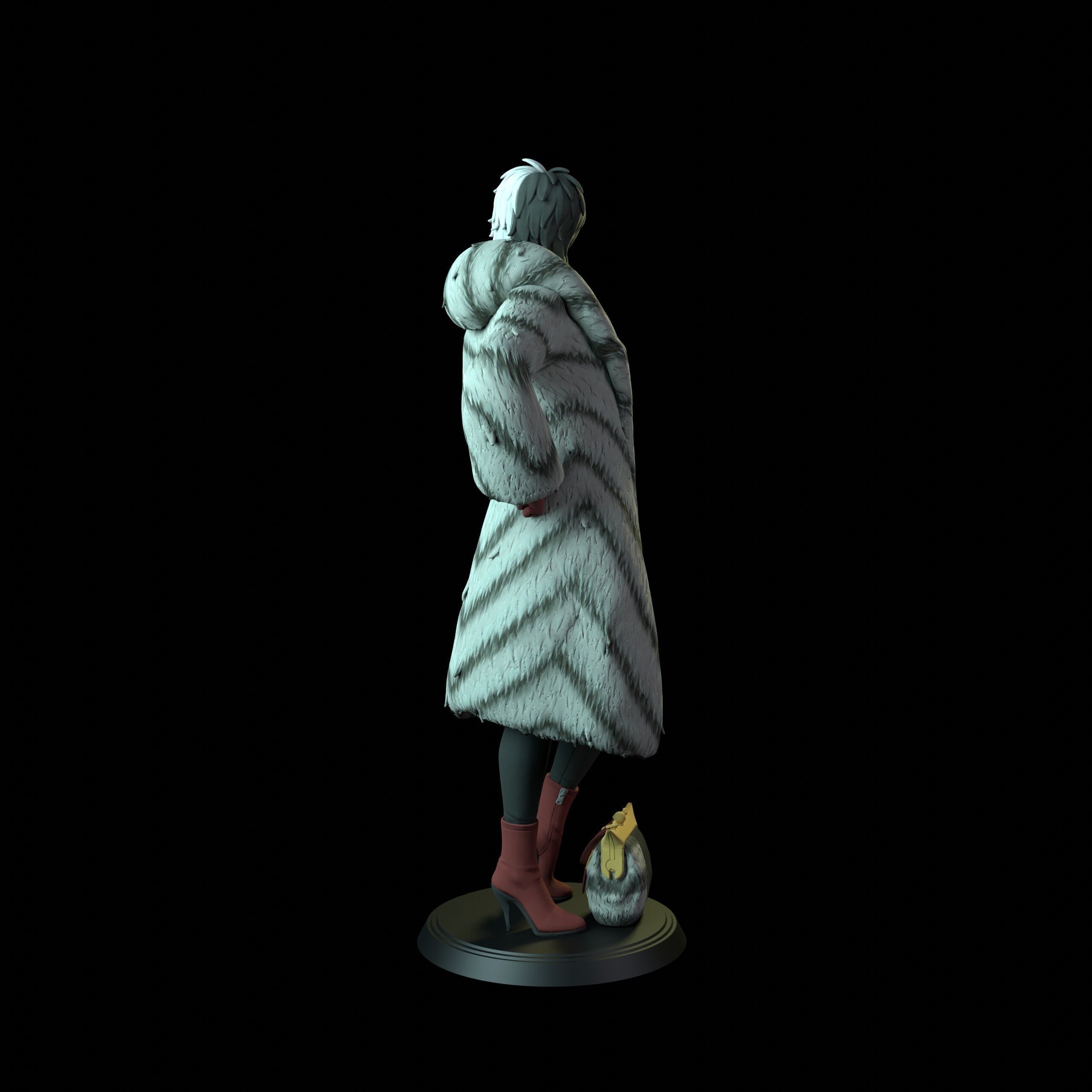 Cruella De Vil 3D print model_8