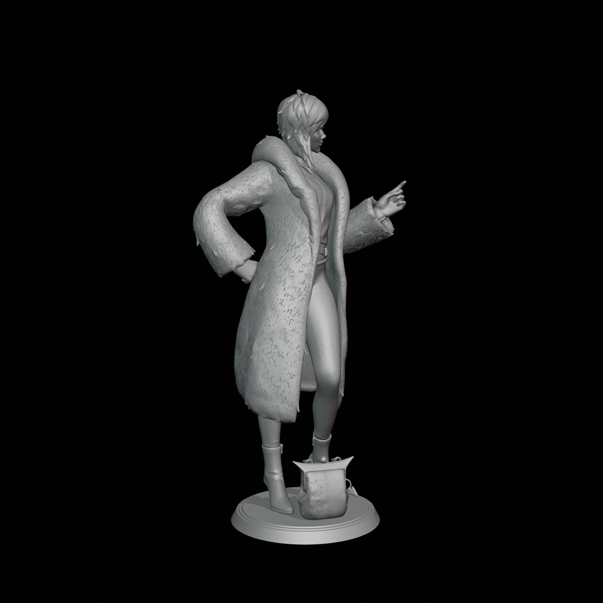 Cruella De Vil 3D print model_11