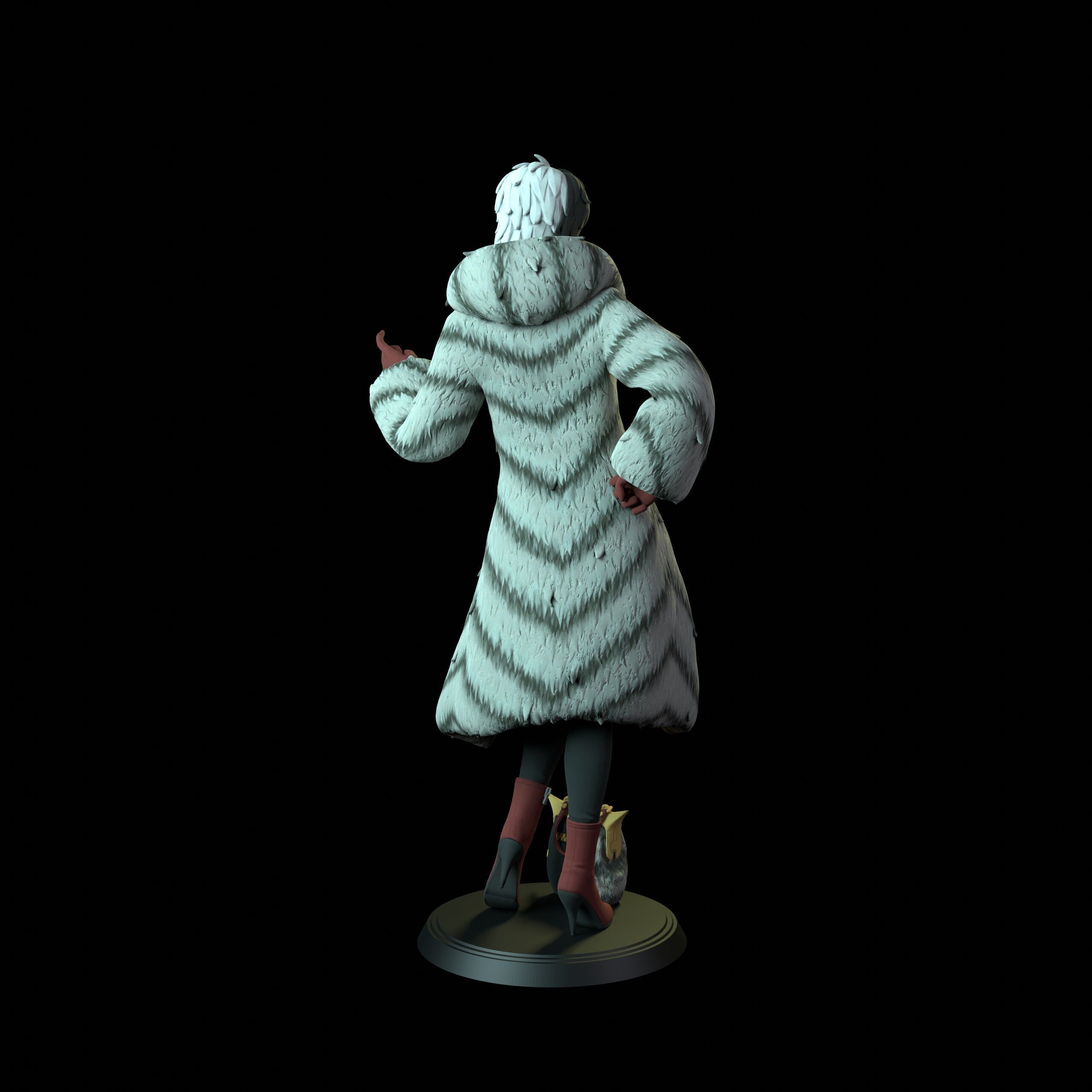 Cruella De Vil 3D print model_6