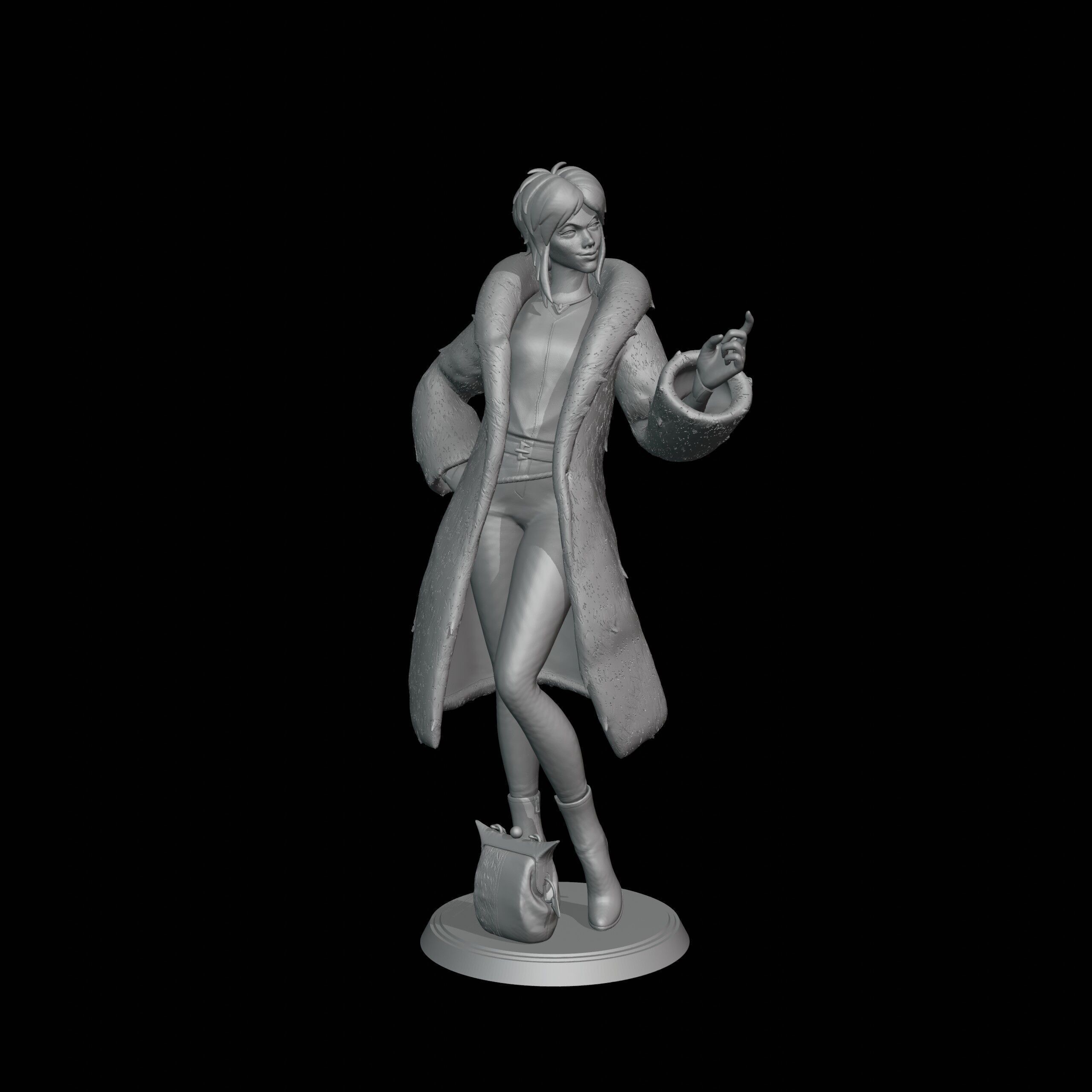 Cruella De Vil 3D print model_1