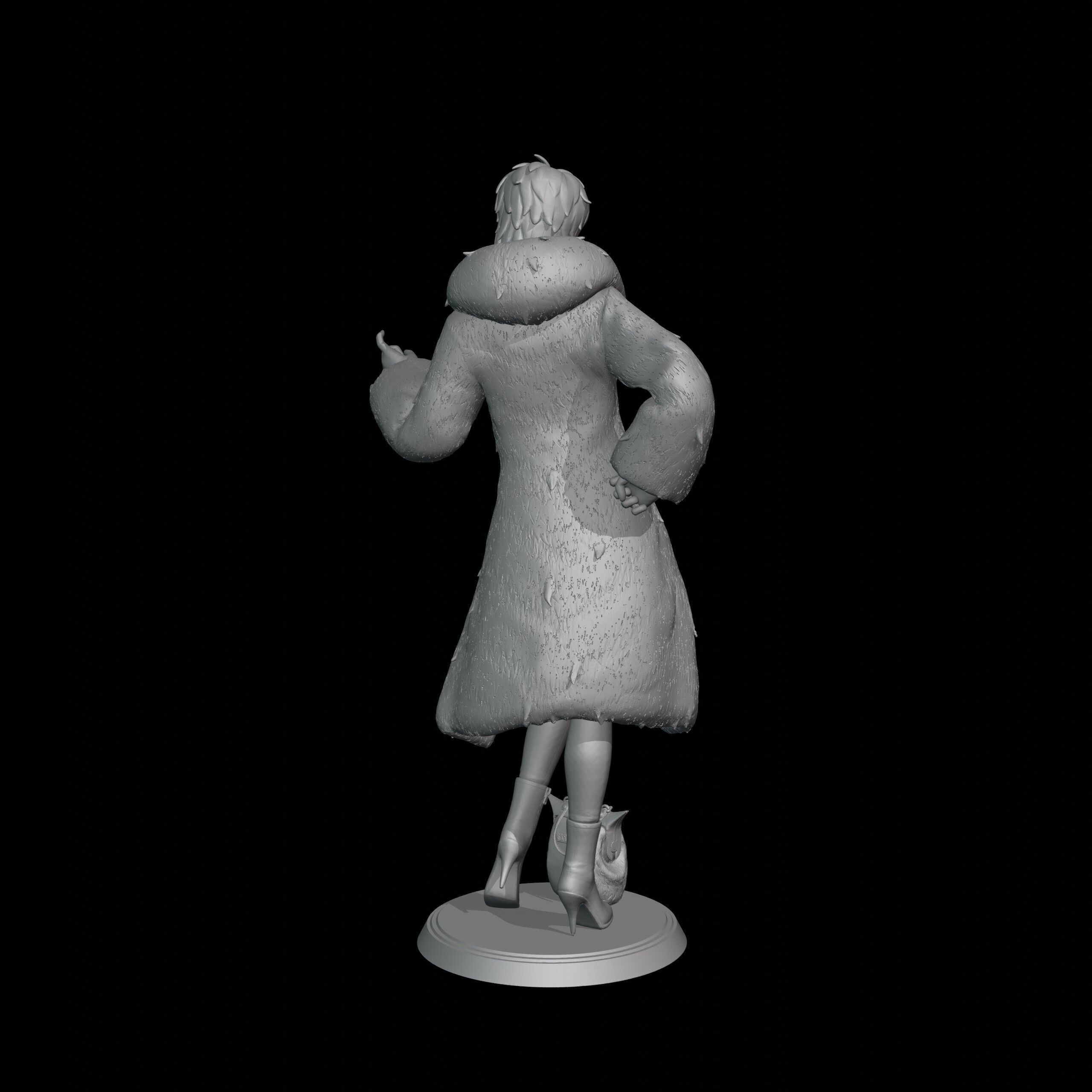 Cruella De Vil 3D print model_7