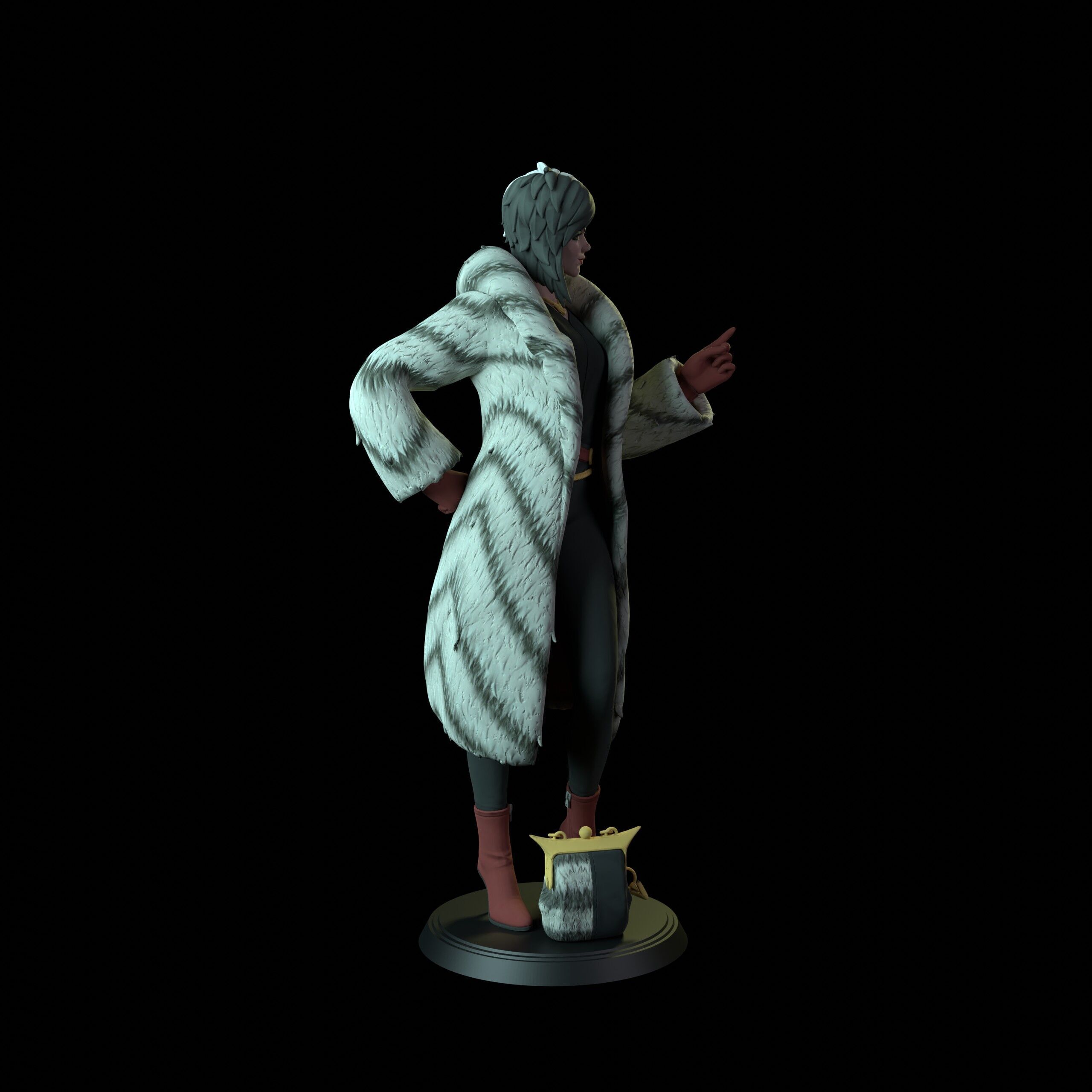 Cruella De Vil 3D print model_10