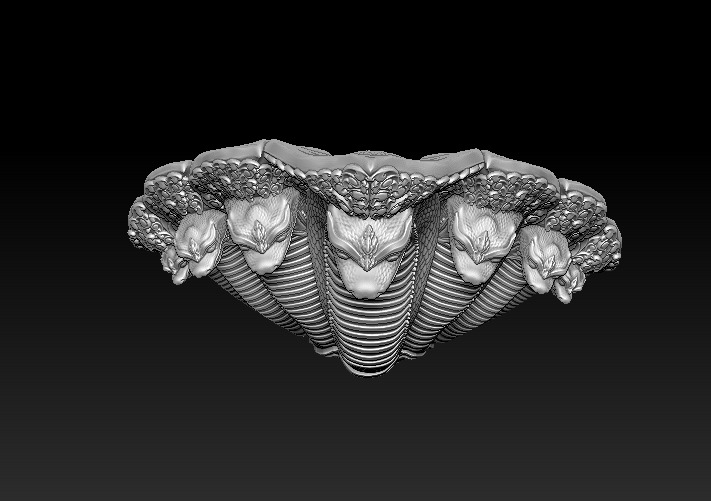 Angkor Naga snake statue Dragon Cambodia Naga 3D print model  3D print model_10