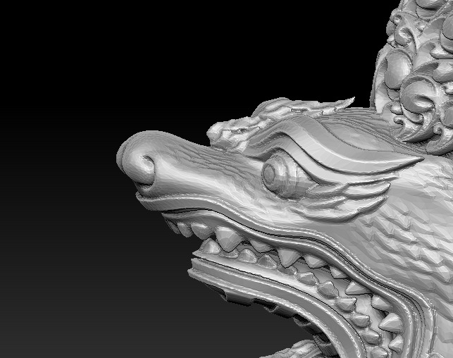 Angkor Naga snake statue Dragon Cambodia Naga 3D print model  3D print model_7