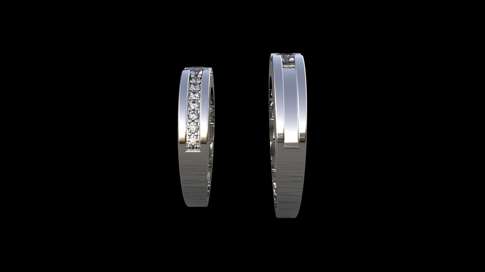 wedding ring Free 3D print model_2