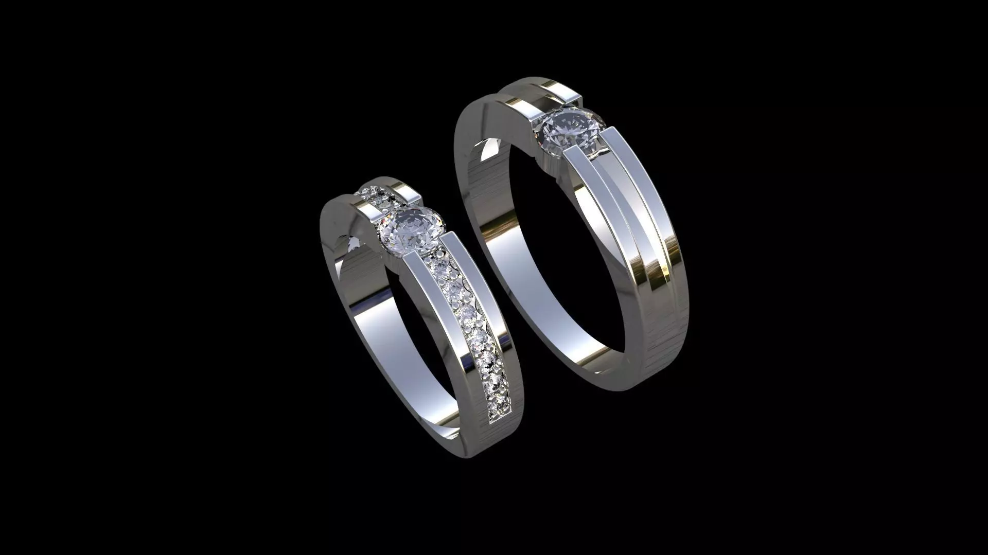 wedding ring Free 3D print model_0