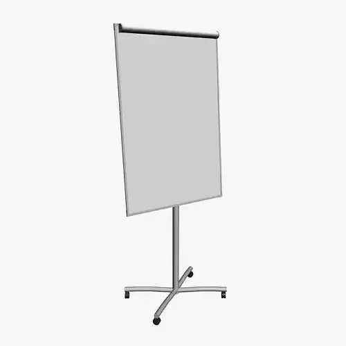 FLIP CHART 3D model