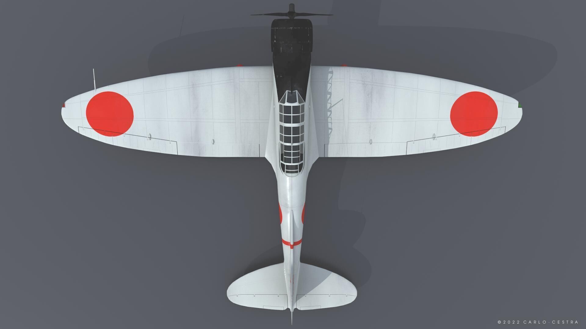 D3A1 - not rigged Low-poly 3D model_14