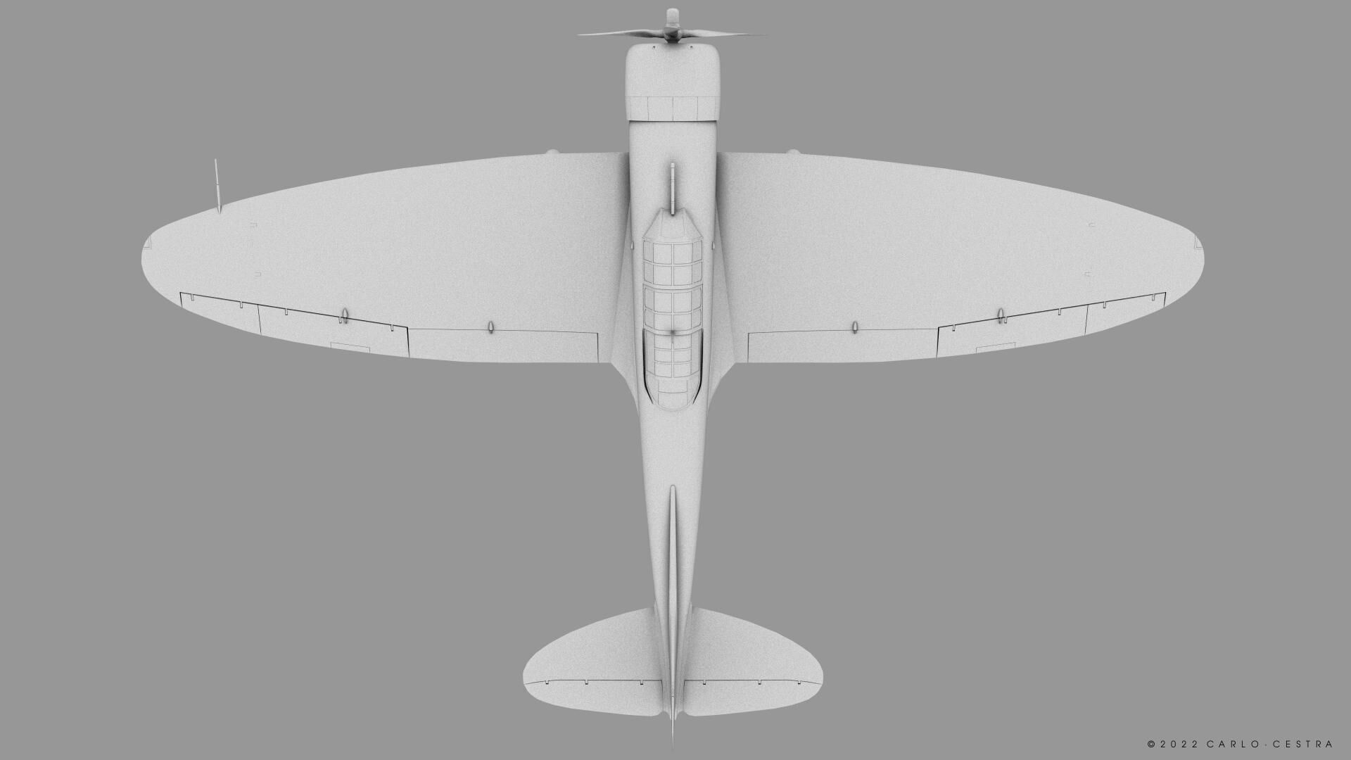 D3A1 - not rigged Low-poly 3D model_29
