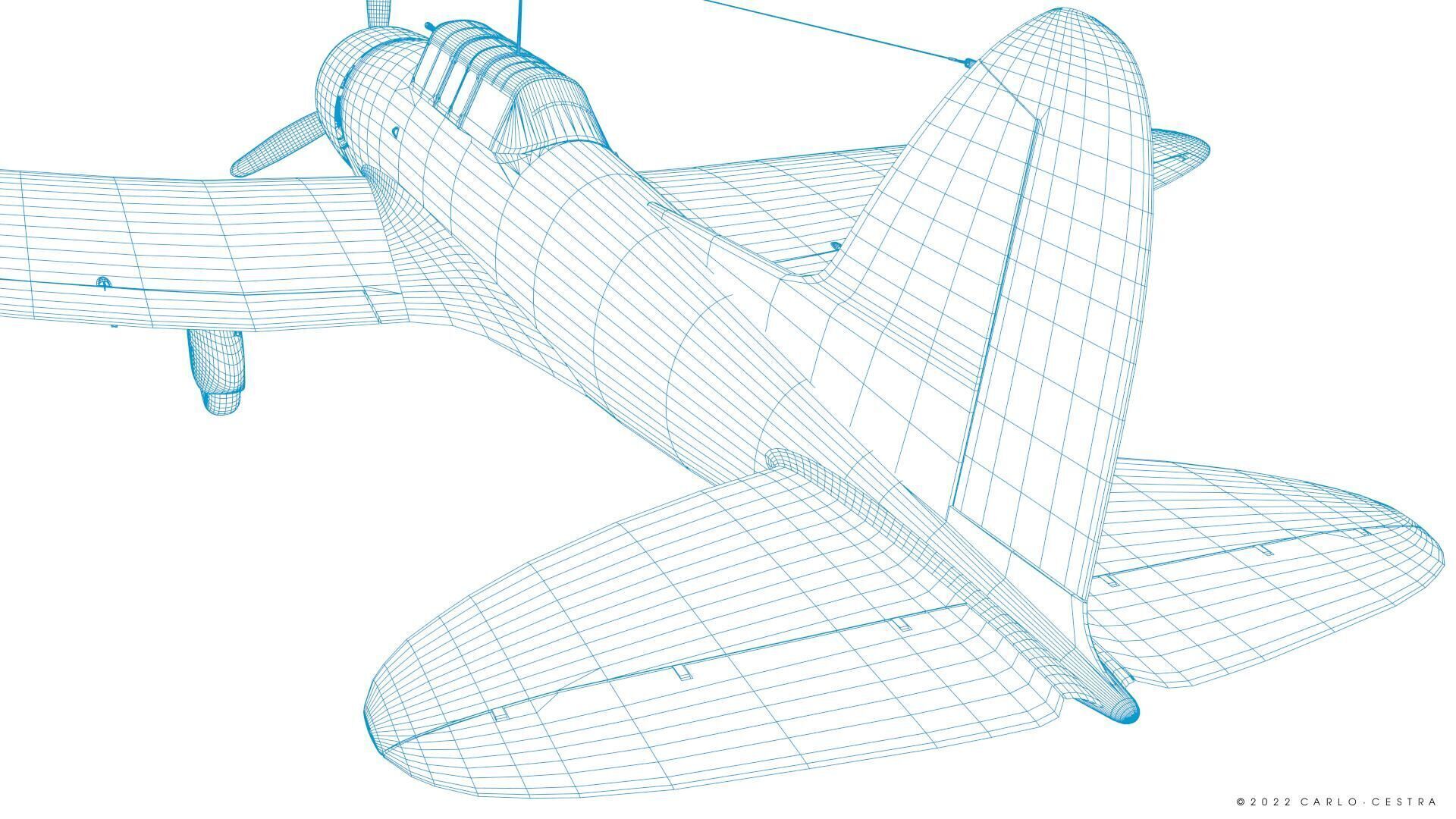 D3A1 - not rigged Low-poly 3D model_37