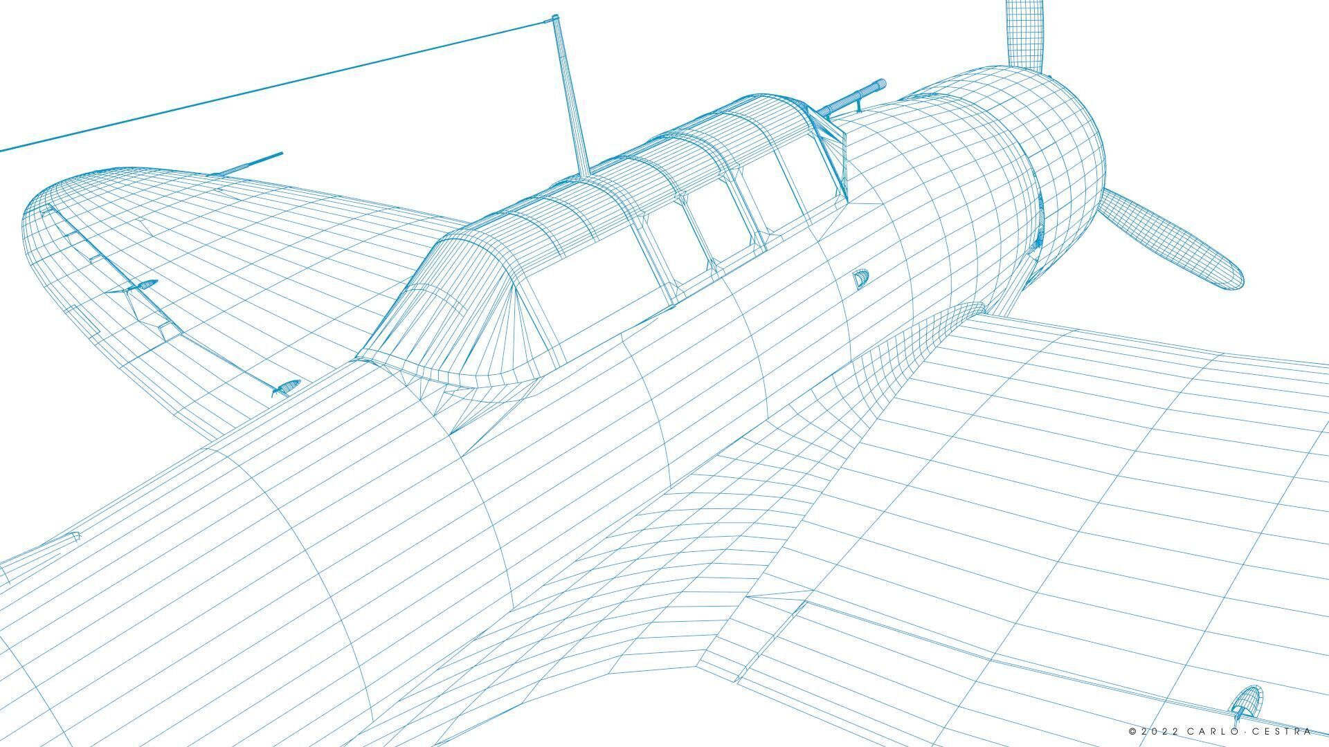 D3A1 - not rigged Low-poly 3D model_36