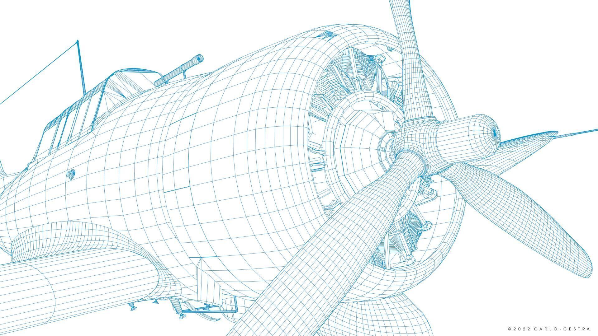 D3A1 - not rigged Low-poly 3D model_35