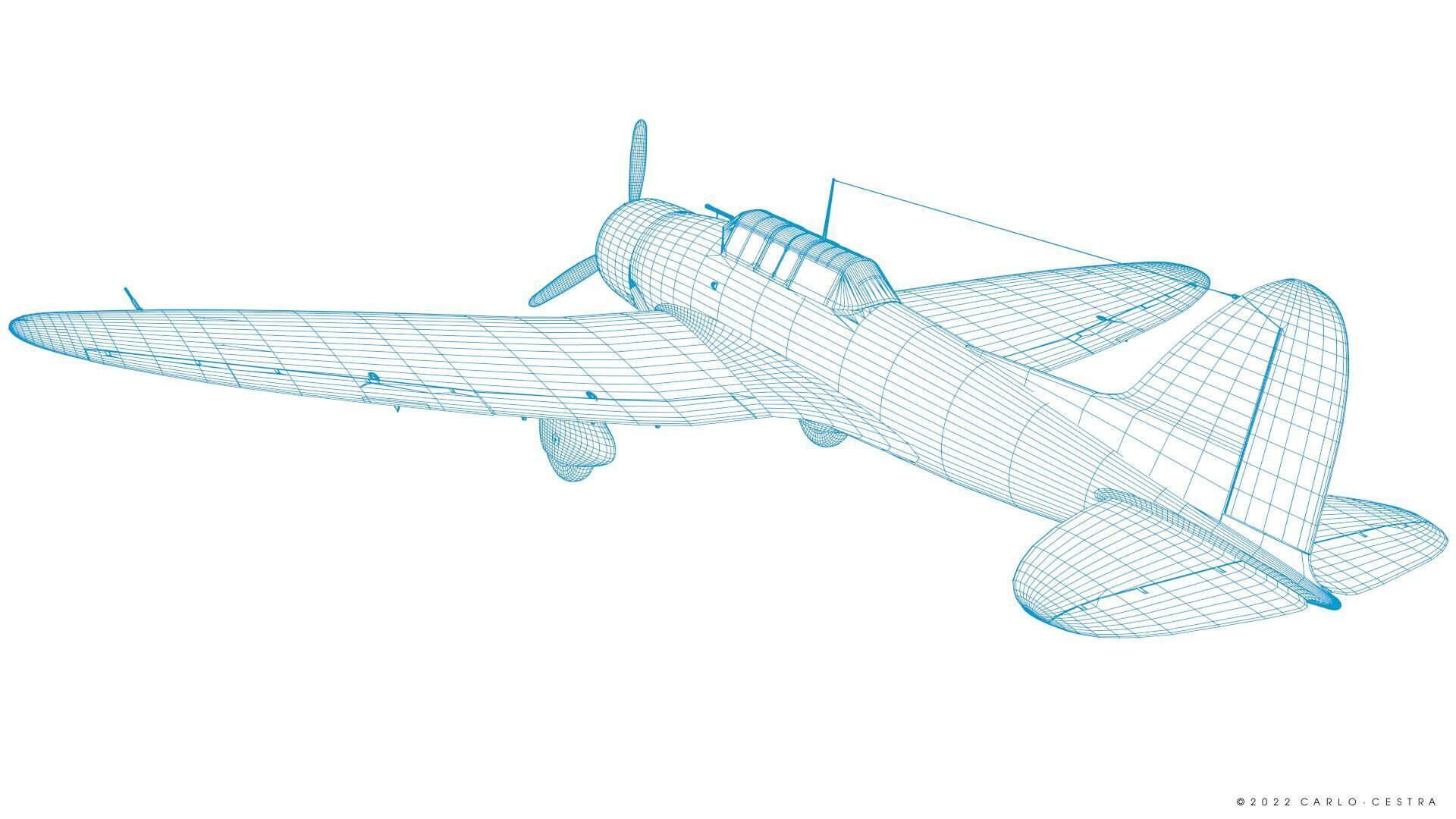 D3A1 - not rigged Low-poly 3D model_33