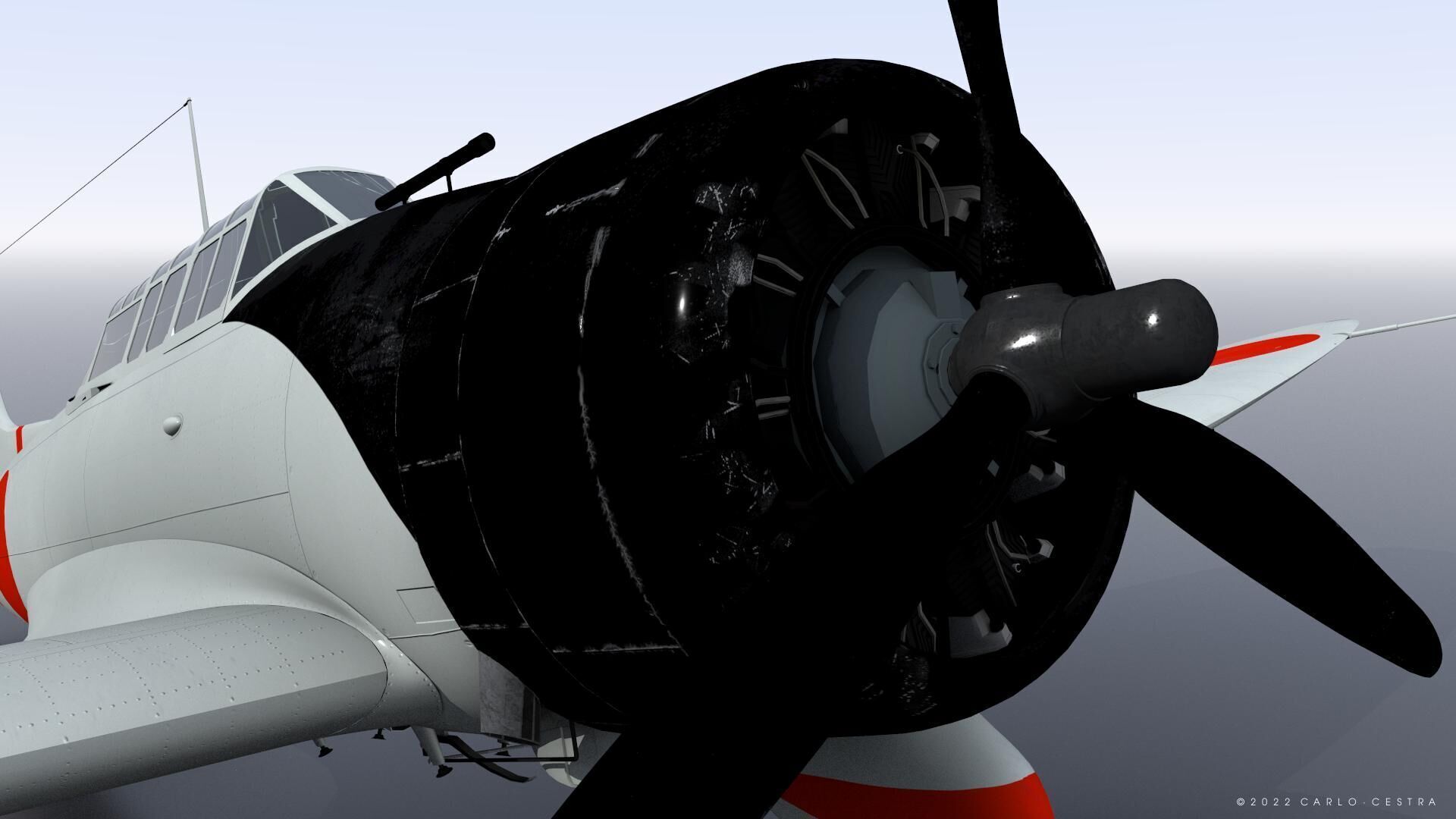 D3A1 - not rigged Low-poly 3D model_5