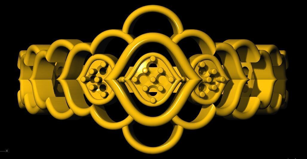 ring 3dm file 3D print model_1