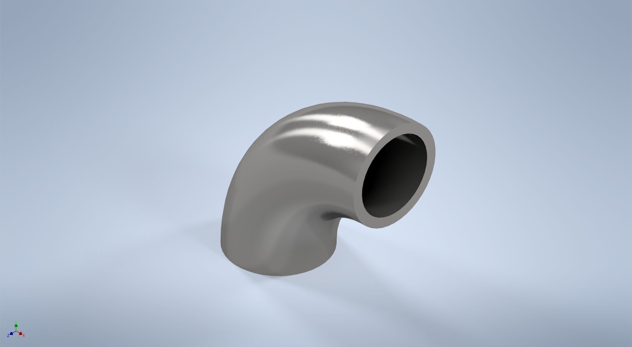 12 inches NPS BW 90 Degrees LR Elbows ASME-ANSI 3D print model_4